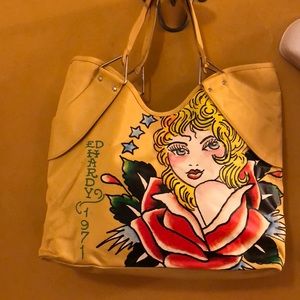 Vintage Ed Hardy Tote